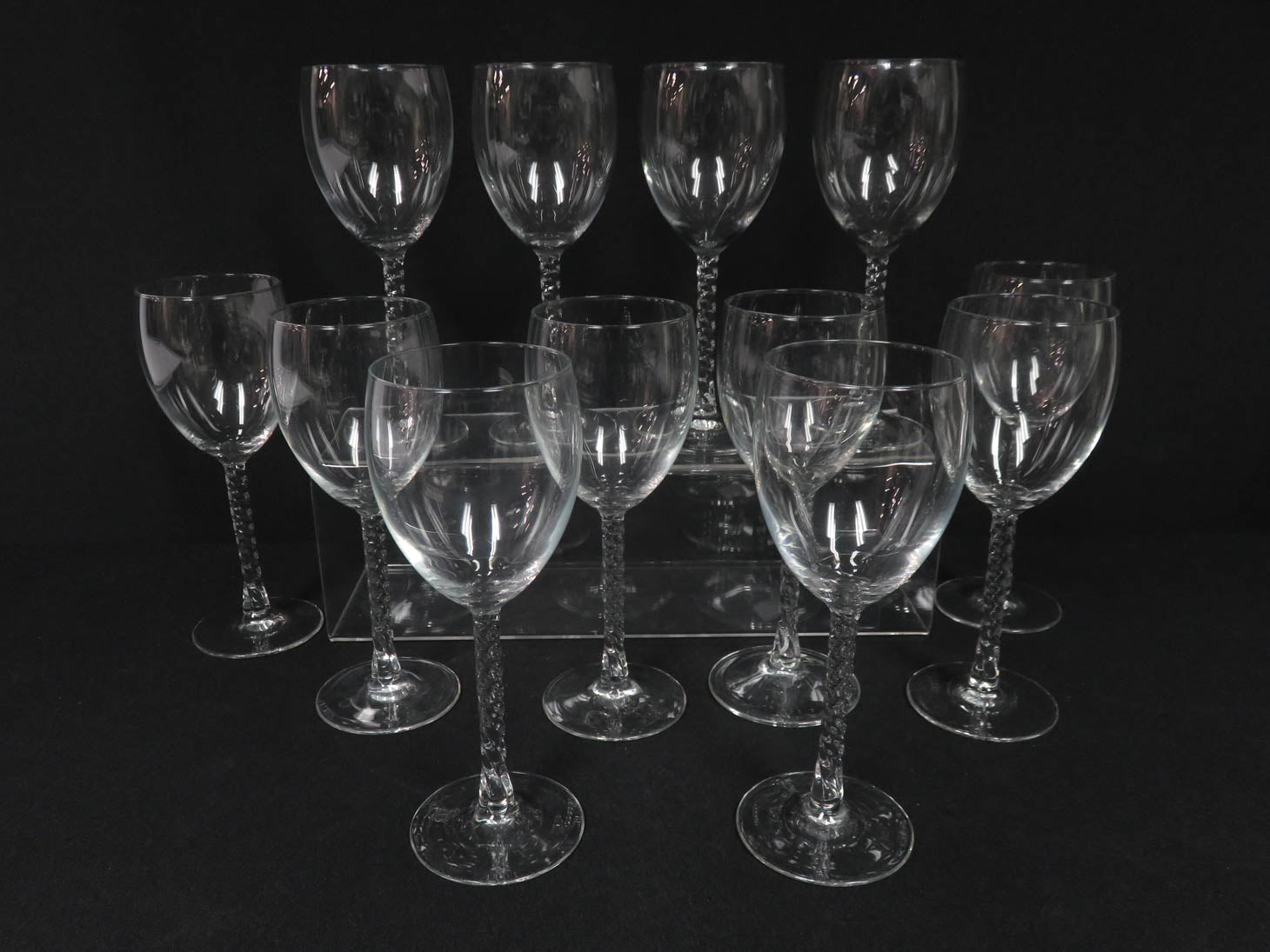 Cristal D'Arques Wine Glasses  Village Treasure House