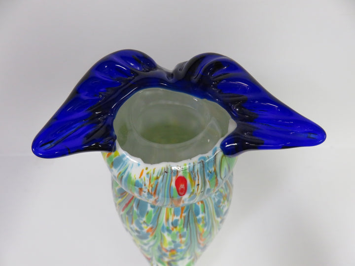 Art Glass Owl Vase