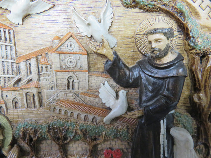St. Francis Wall Plaque