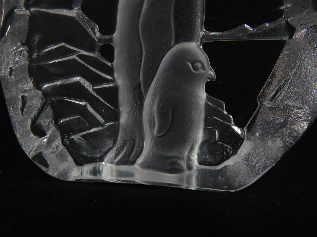 Nybra Art Glass Penguins