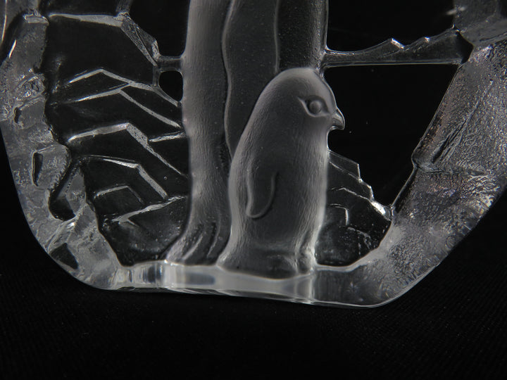 Nybra Art Glass Penguins