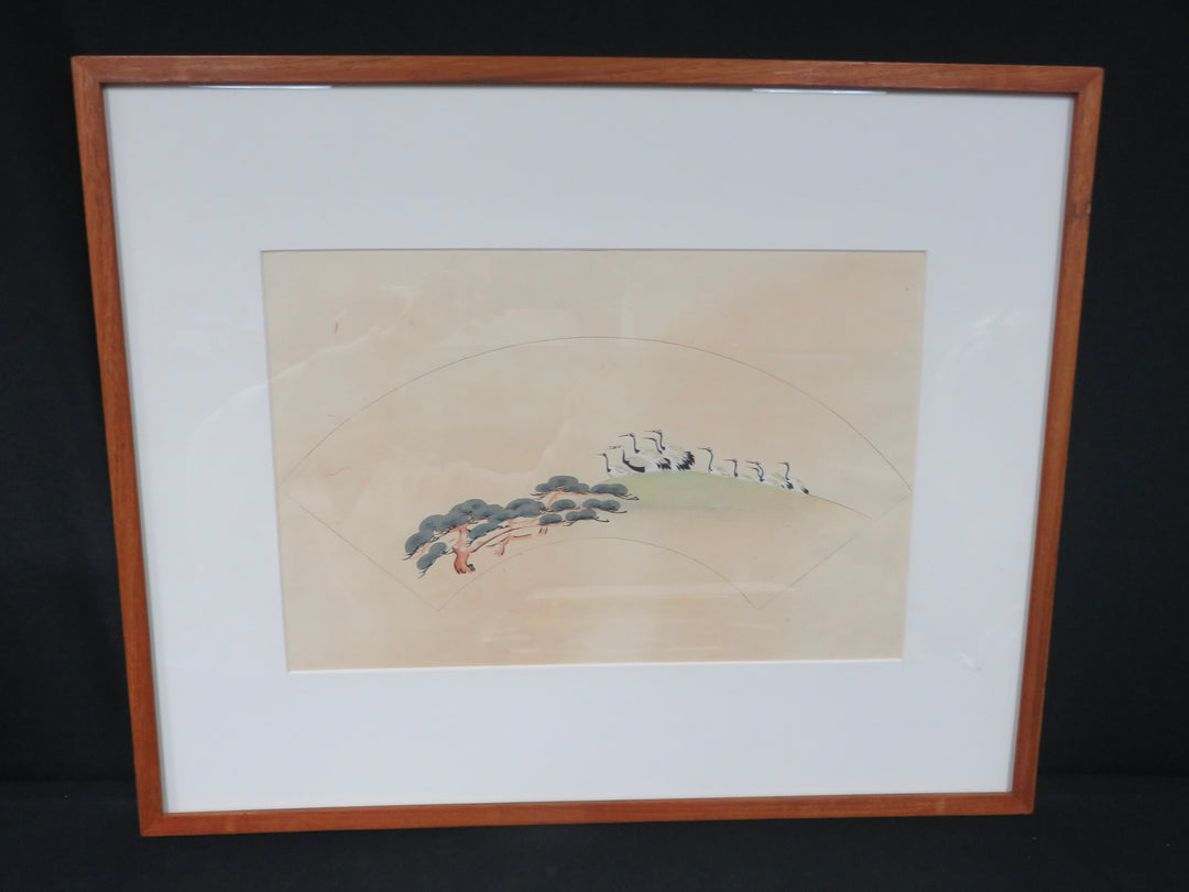 Fan Shaped Ogi-gata Artwork
