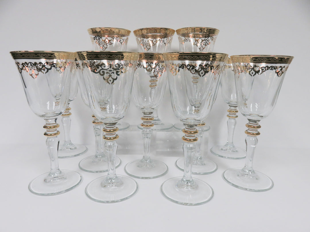 Gold Encrusted Goblets