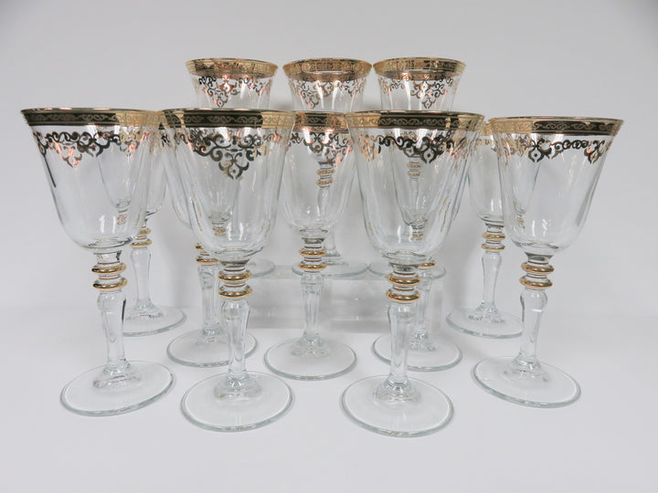Gold Encrusted Goblets
