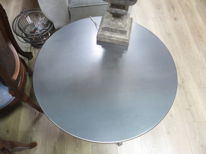 Round Metal Occasional Table