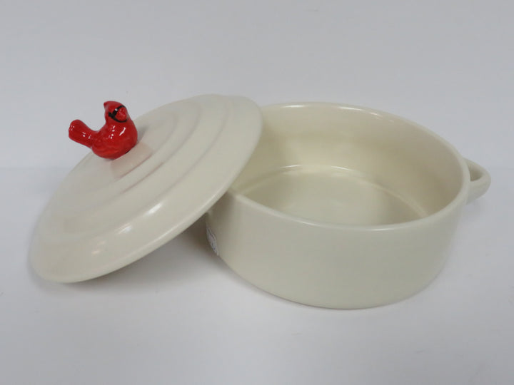 Covered Cheese Baking Crock