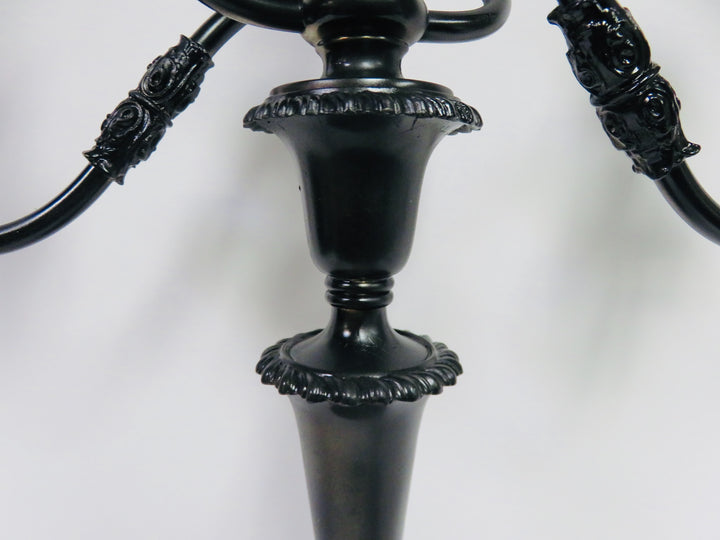 Upcycled 3-Arm Candelabras