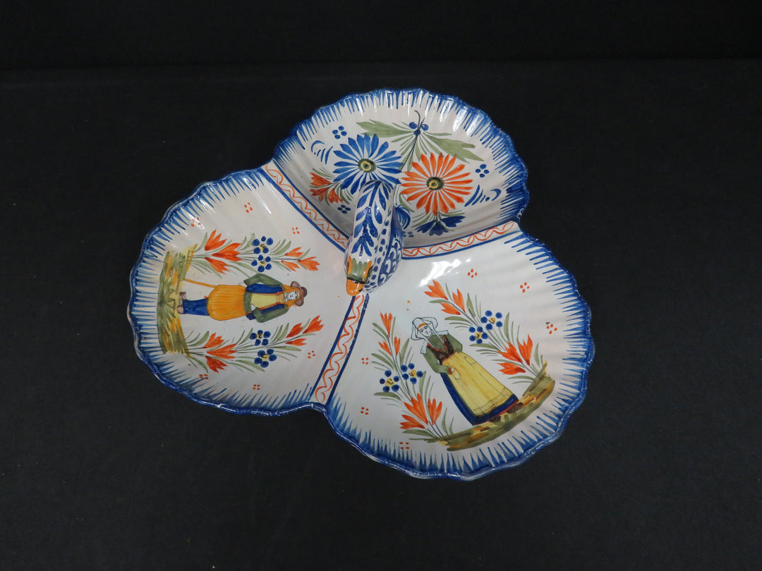 Quimper Divided Dish