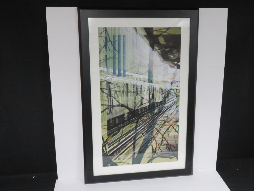 Chicago L Train Print