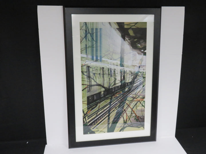 Chicago L Train Print