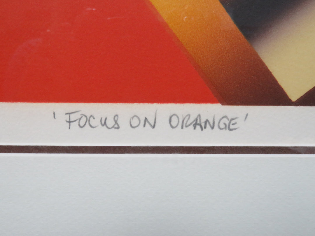 "Focus on Orange" Limited Edition Print