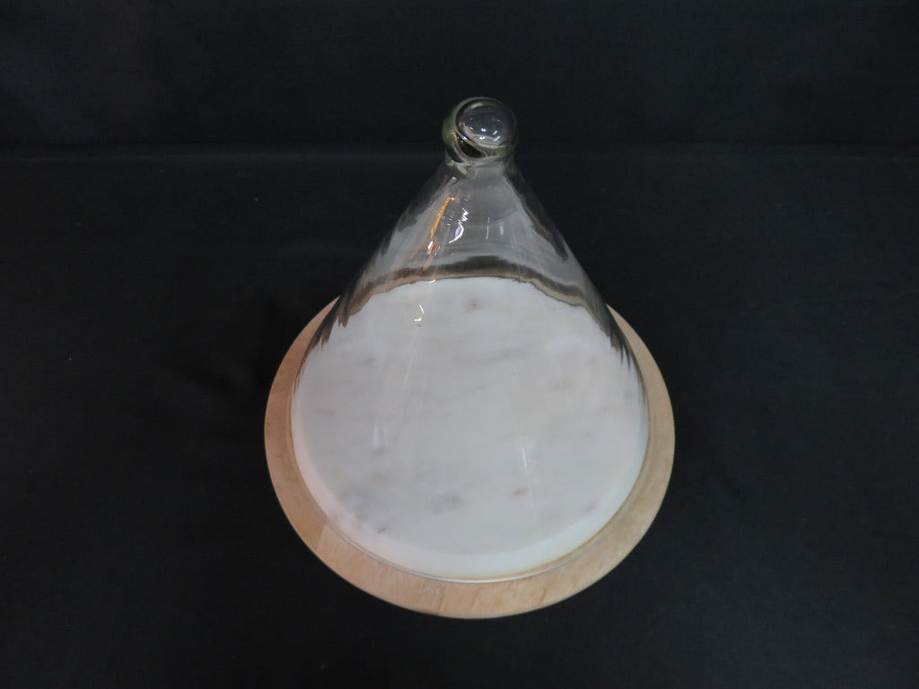 Crate & Barrel Domed Cheese Plate