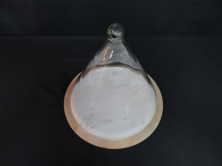 Crate & Barrel Domed Cheese Plate