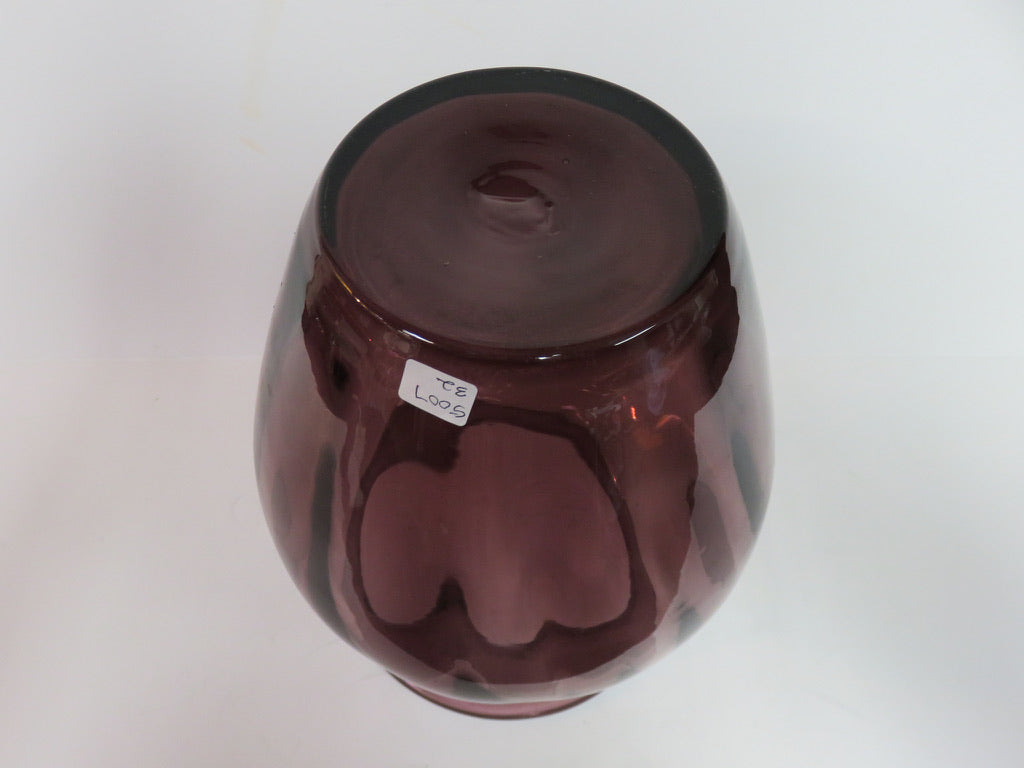 Blenko Amethyst Vase