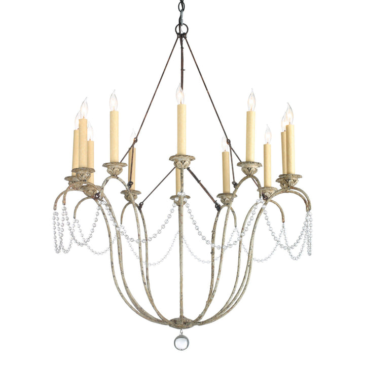 Niermann Weeks Italian Crystal Chandelier