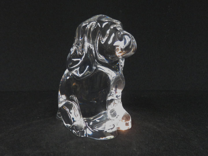 Orrefors Cocker Spaniel Dog Figurine