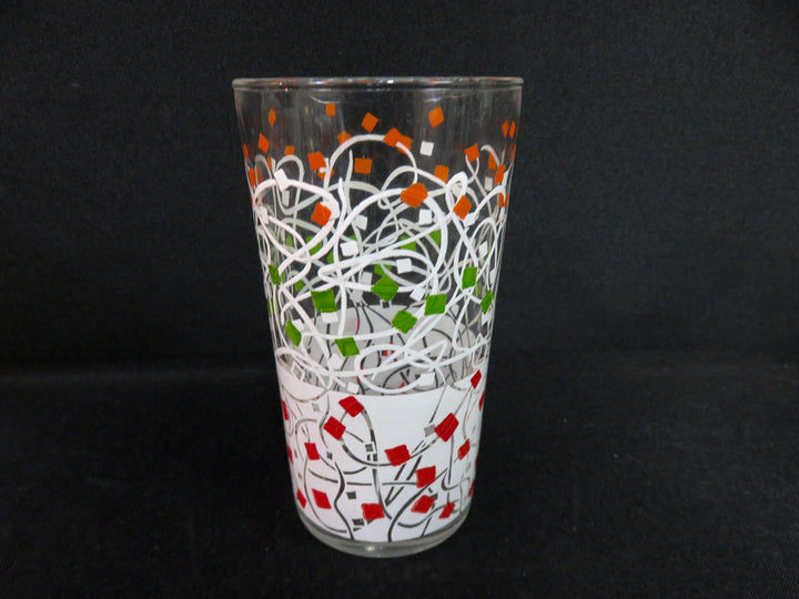 Hazel Atlas MCM Confetti Glasses