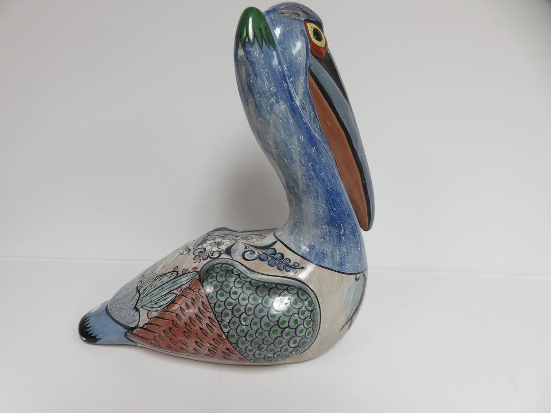 Tonala Mexican Pelican Figurine