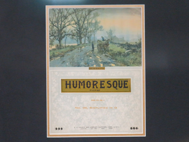 Print of  Sheet Music Cover