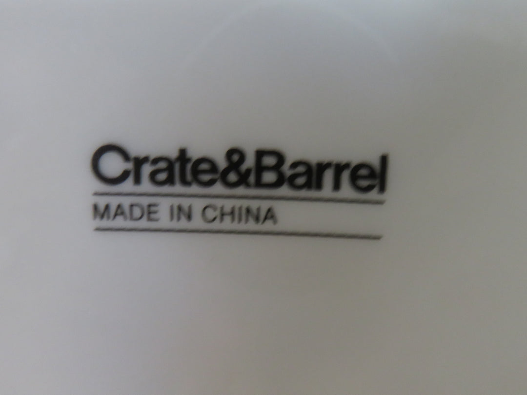 Crate & Barrel Dessert Plates