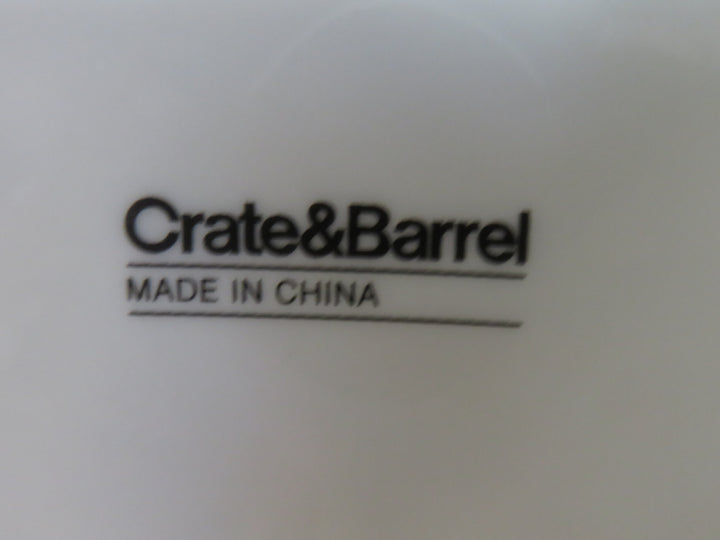 Crate & Barrel Dessert Plates