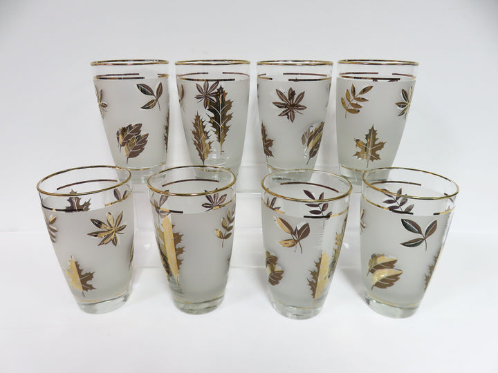 Libby Golden Foliage Highball Glasses