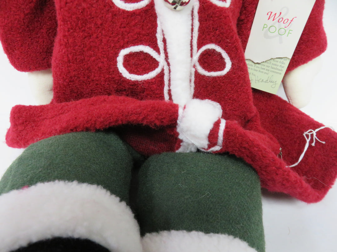 Woof & Poof Santa Shelf Sitter