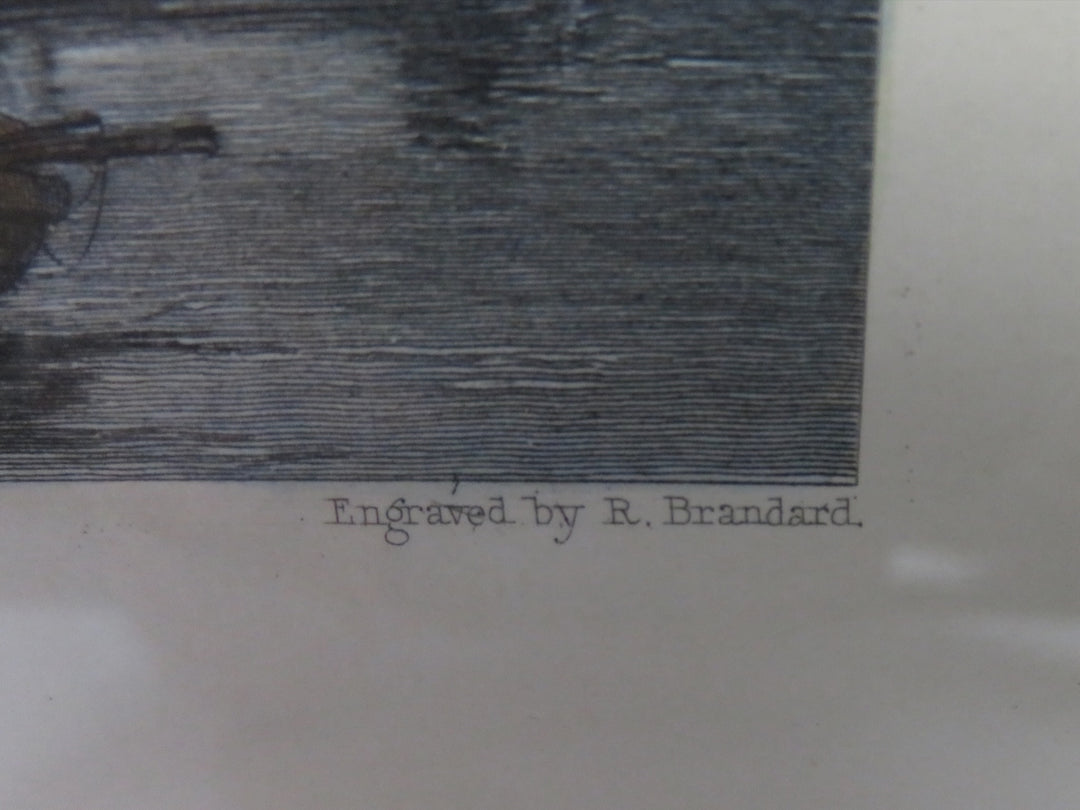 Hand Colored Reporduction Engraving