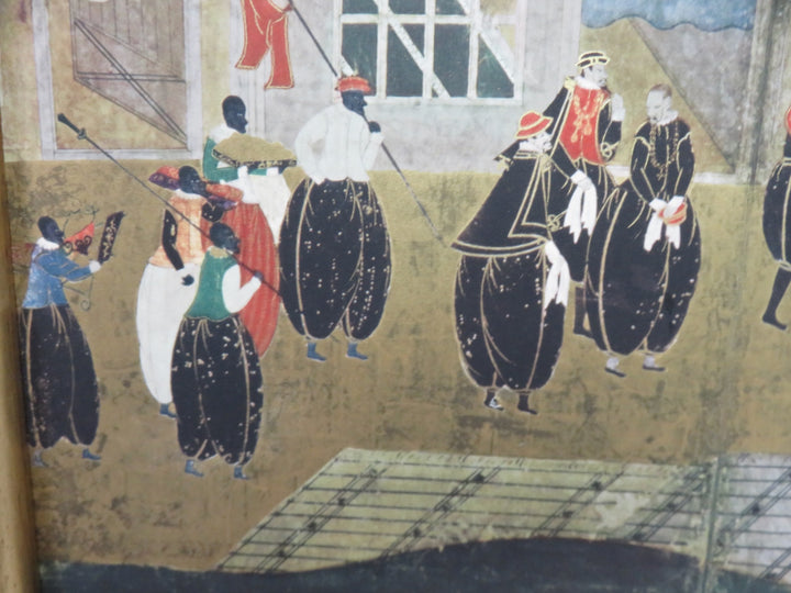 Reproduction of Japanese Screen Painting