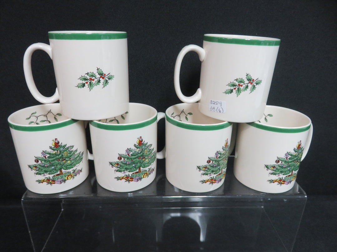 Spode Christmas Tree Mugs