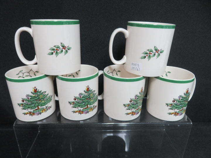 Spode Christmas Tree Mugs
