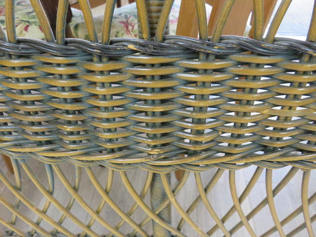 Antique Wicker Sofa