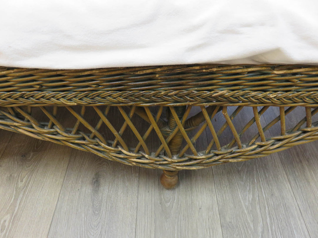 Antique Wicker Sofa