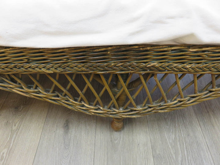 Antique Wicker Sofa