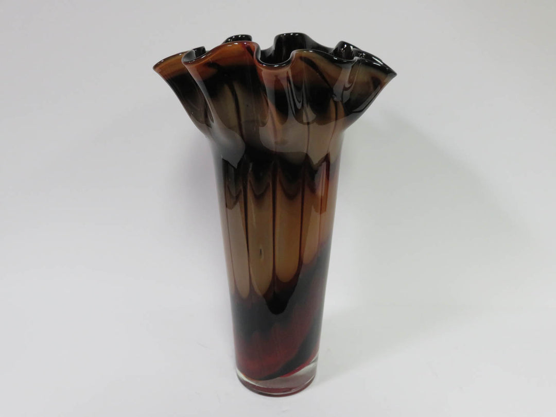 Ruffled Vase