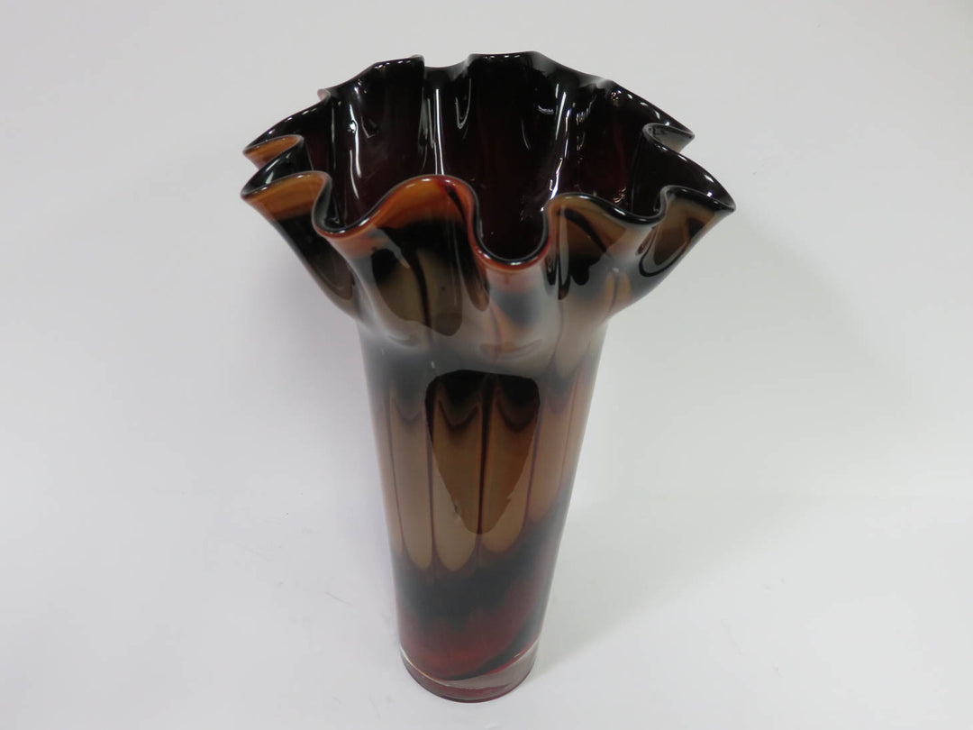 Ruffled Vase