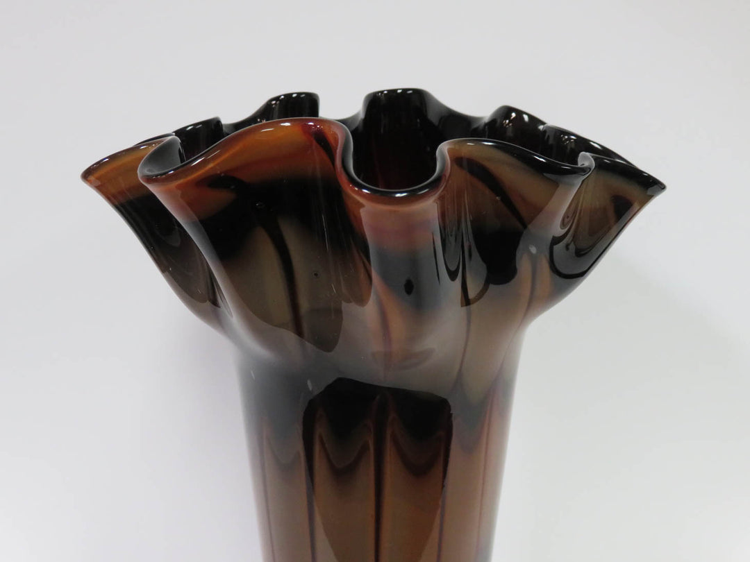 Ruffled Vase