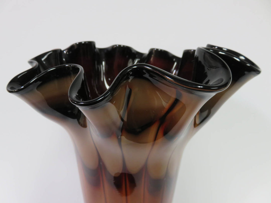 Ruffled Vase
