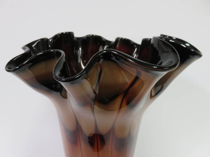 Ruffled Vase