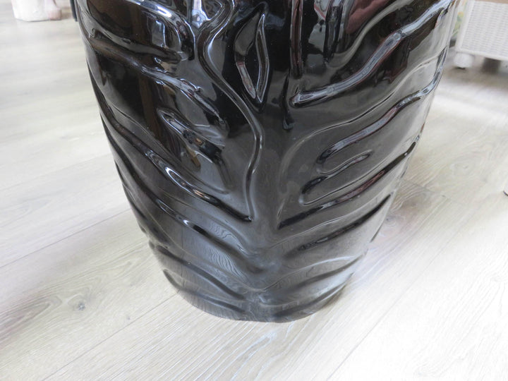 Black Garden Stool