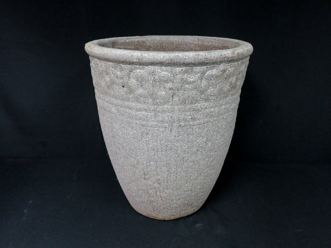 Tall Grey Planter