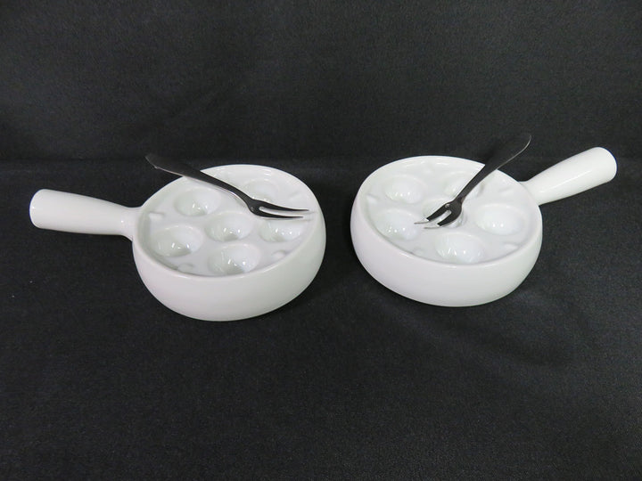 Apilco Escargot Dishes