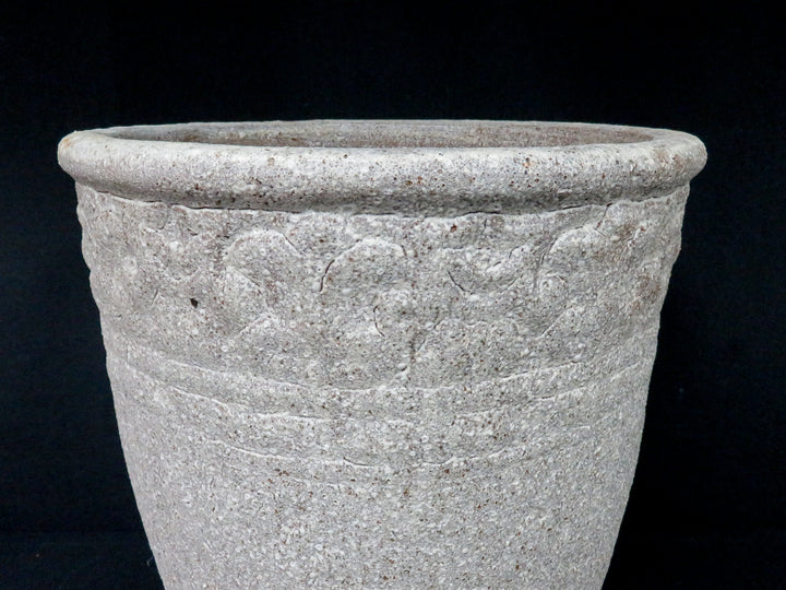 Tall Grey Planter