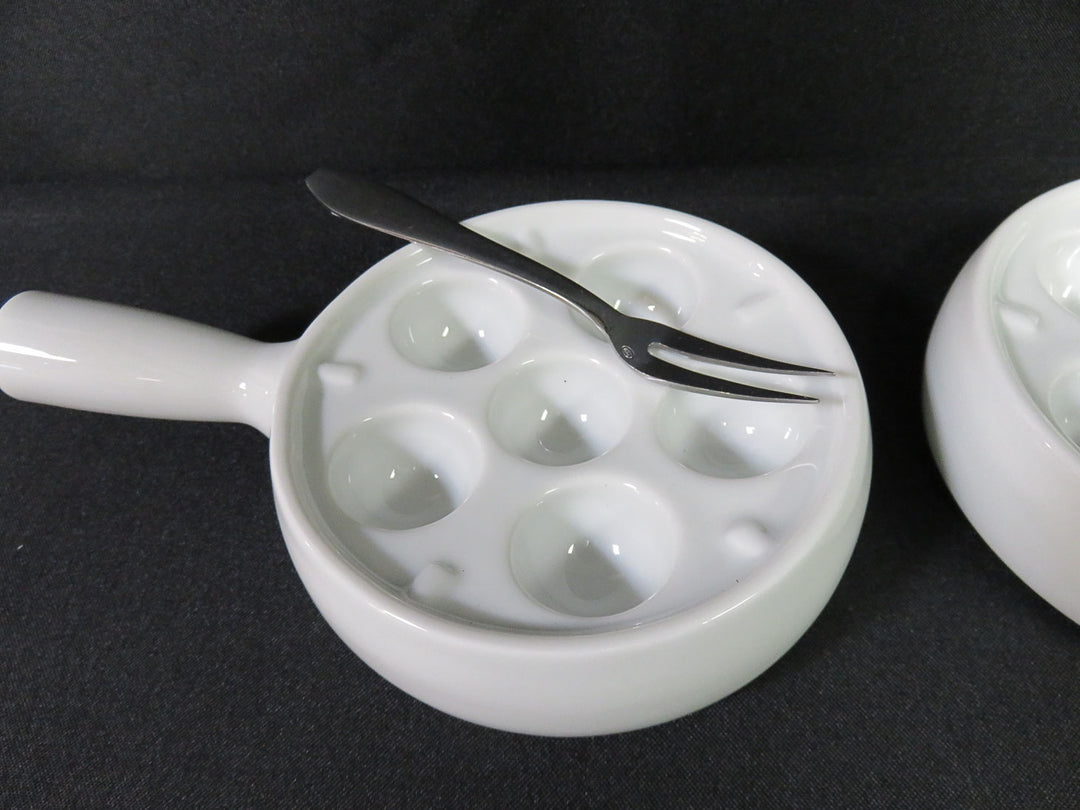 Apilco Escargot Dishes