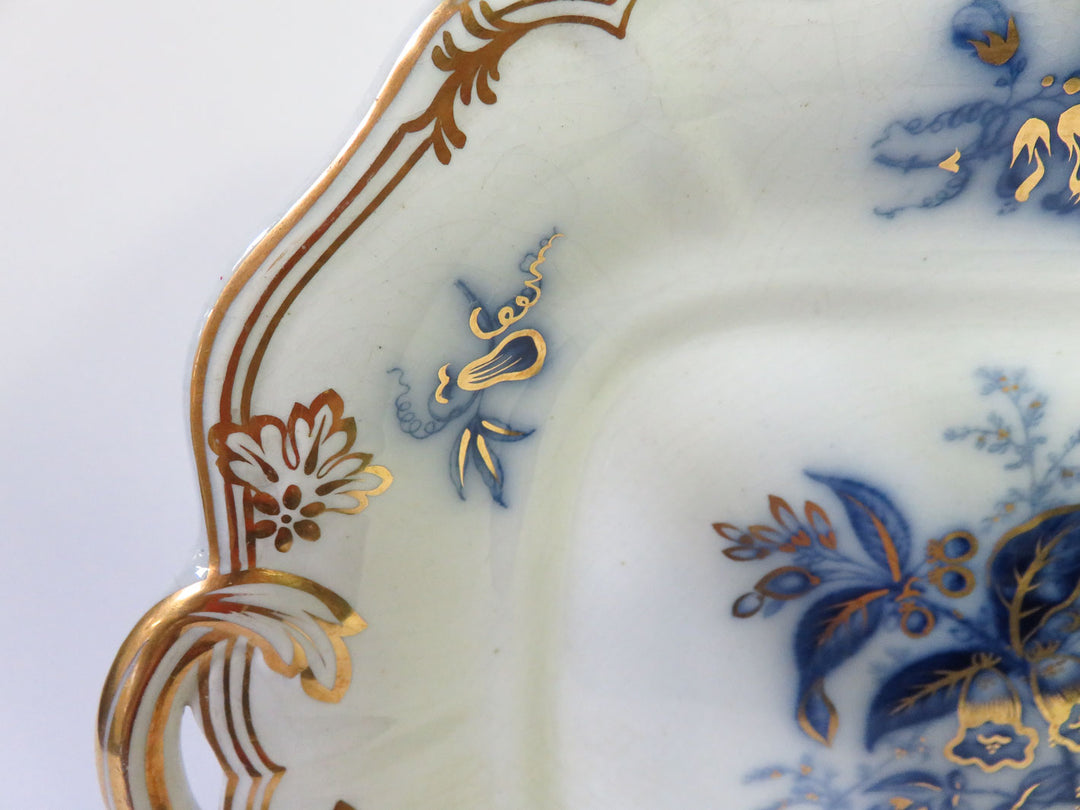 Eastern Plants Porcelain Dish