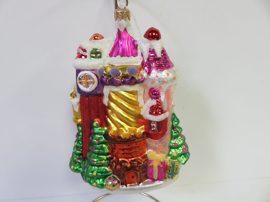 Christopher Radko Castle Ornament