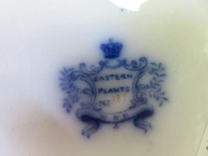 Eastern Plants Porcelain Dish