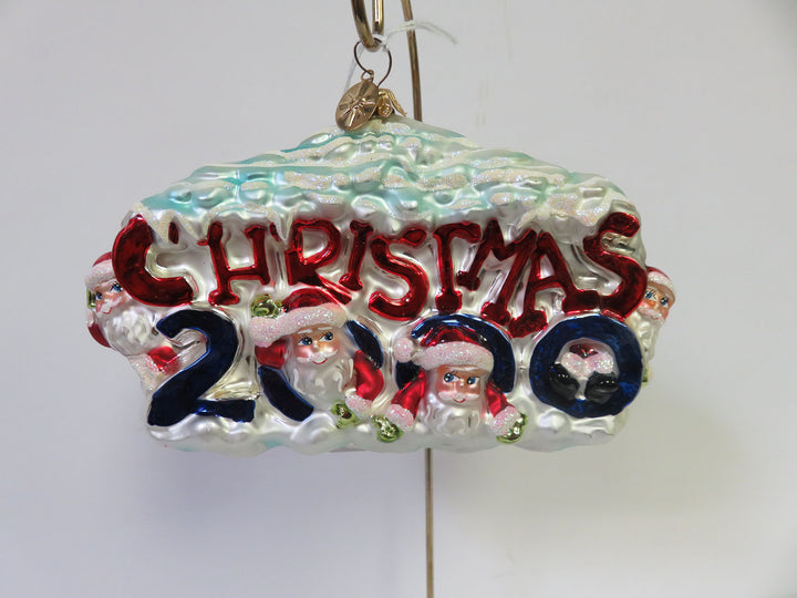 Christopher Radko Millennial Ornament