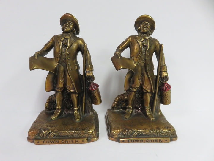 Town Crier Bookends