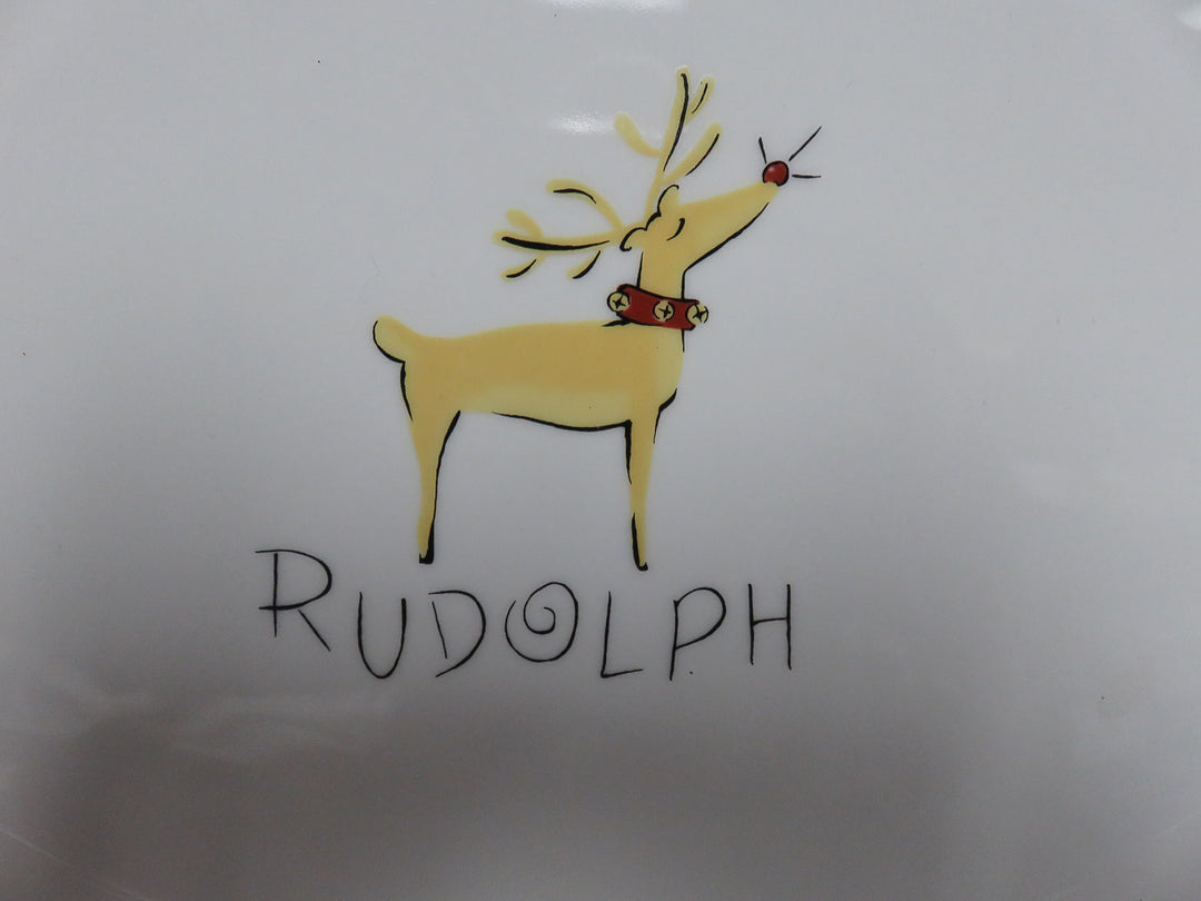 Pottery Barn Rudolph Platter